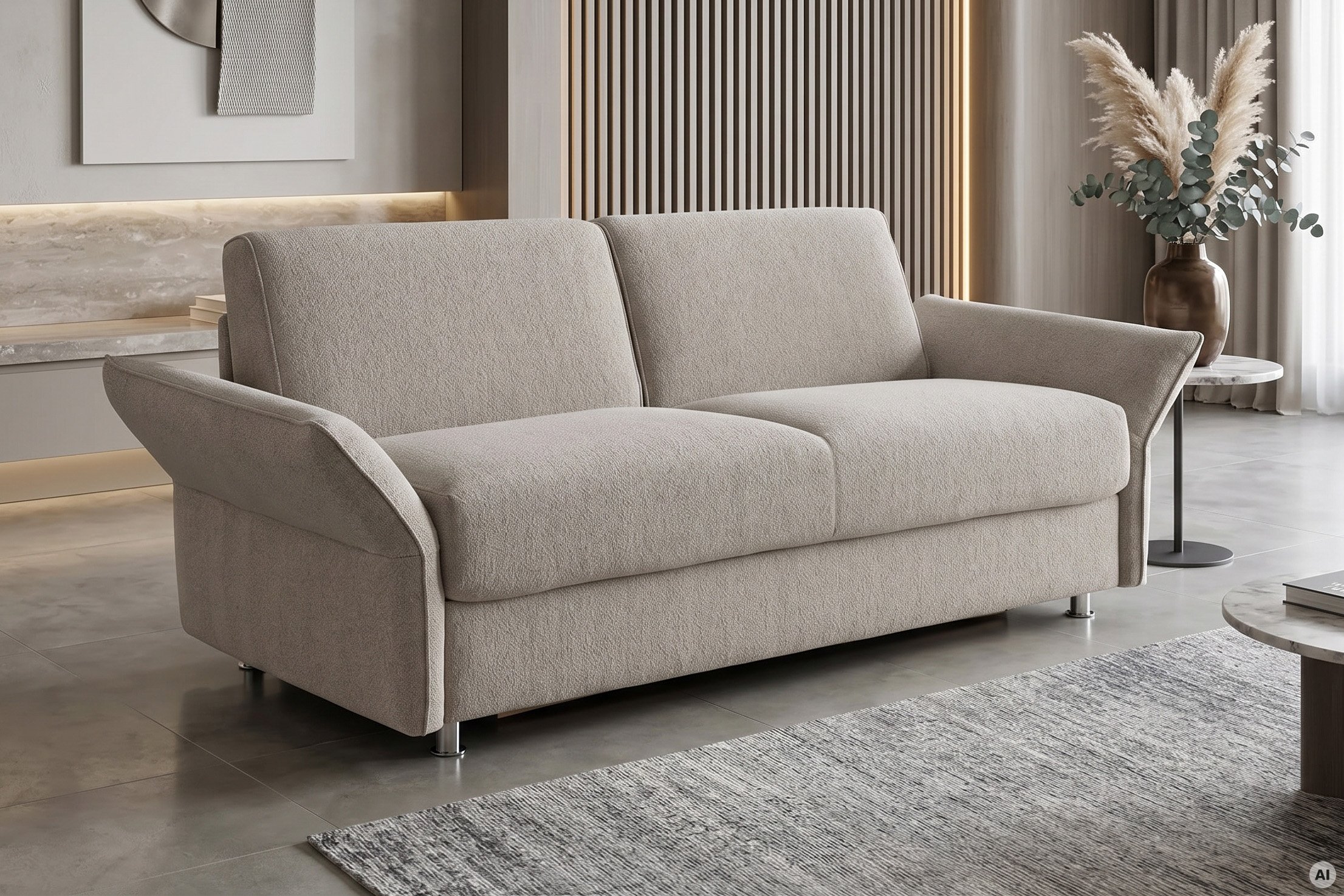 Schlafsofa Livara • mit Lattenrost & Matratze